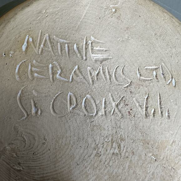 Native Ceramics LTD Ashtray Green Fish - Picture 7 of 7